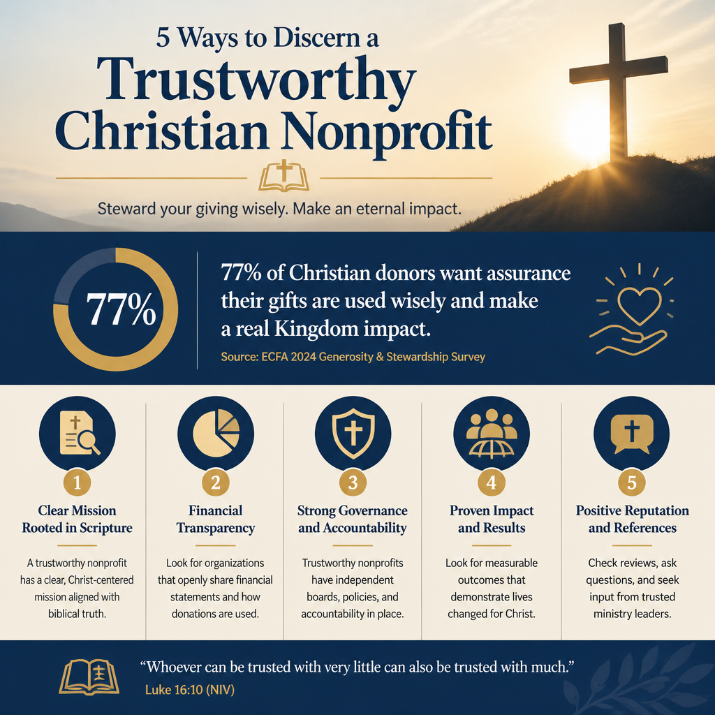 5 Ways to Discern a Trustworthy Christian Nonprofit statistics