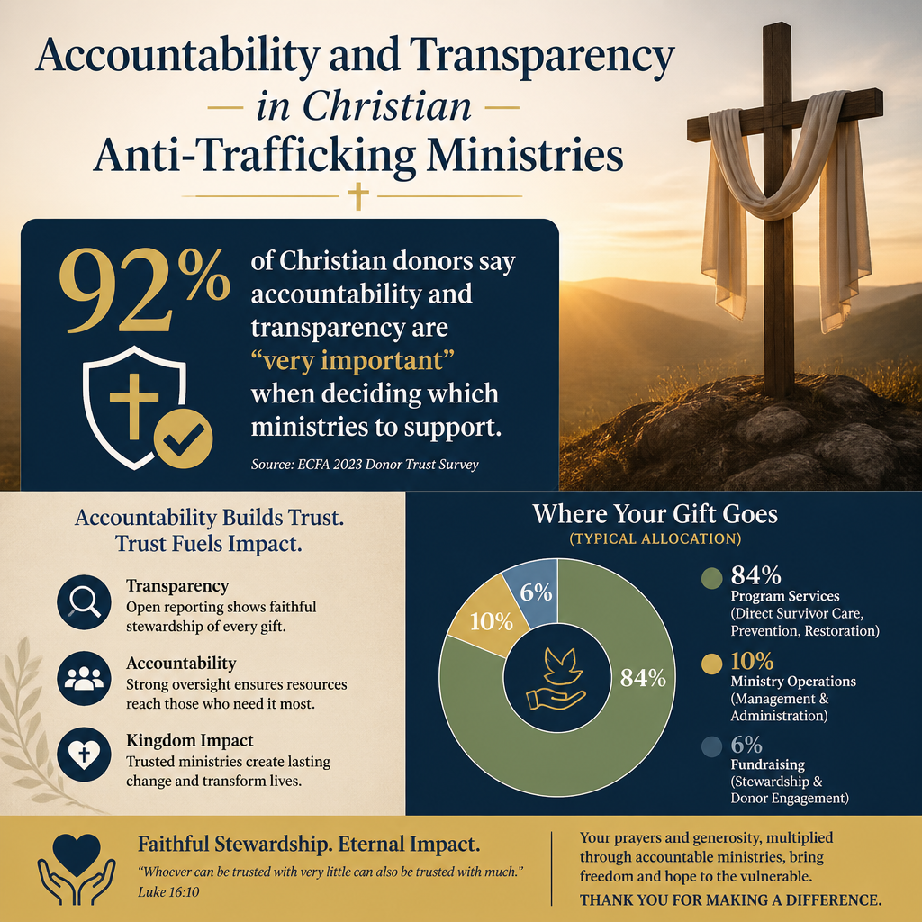 Accountability and Transparency in Christian Anti-Trafficking Ministries statistics