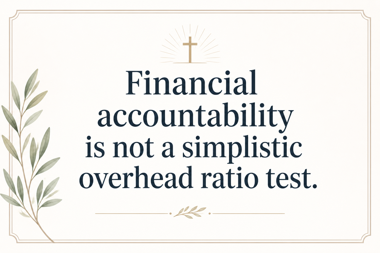 Key insight about Accountability and Transparency in Christian Medical Ministries