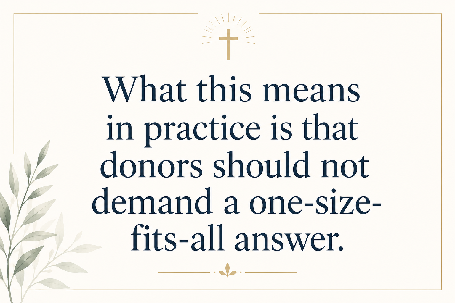 Key insight about Bible Distribution Ministries