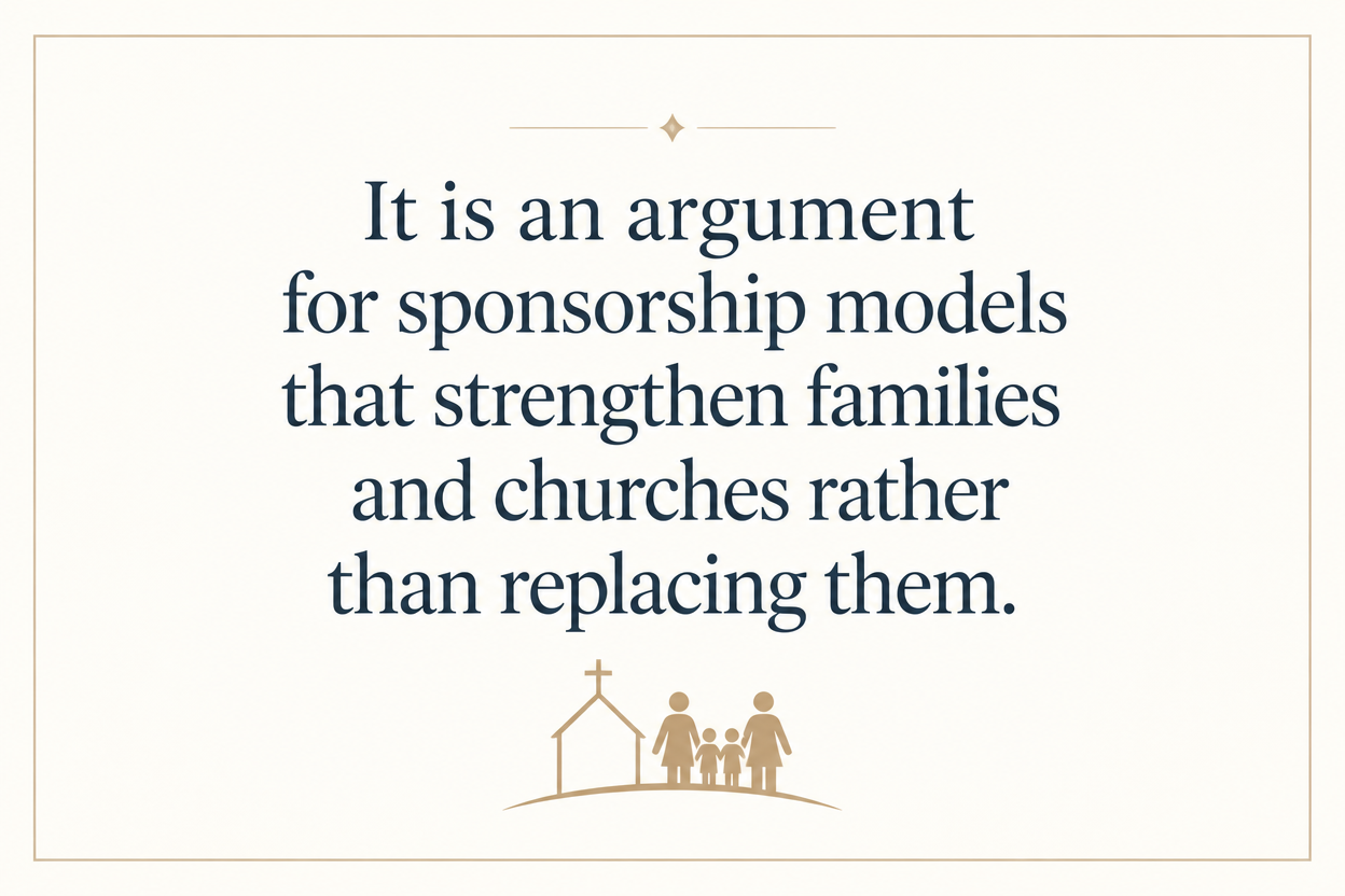 Key insight about Biblical Foundations for Child Sponsorship