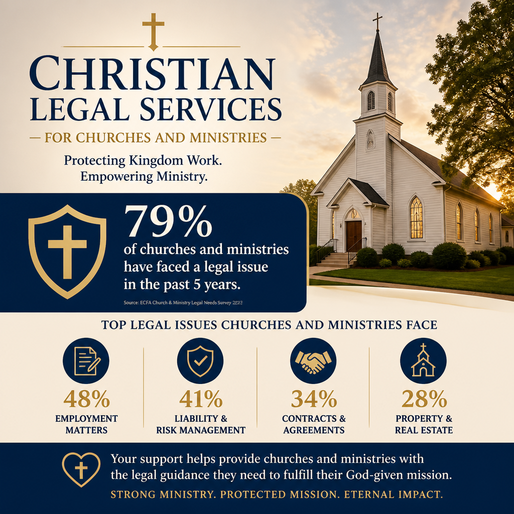 Christian Legal Services for Churches and Ministries statistics