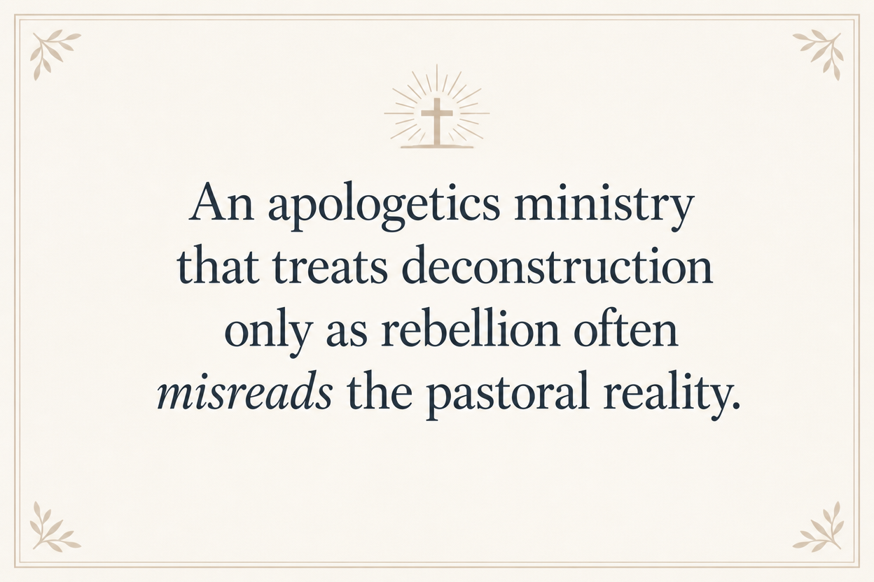 Key insight about Cultural Engagement in Christian Apologetics