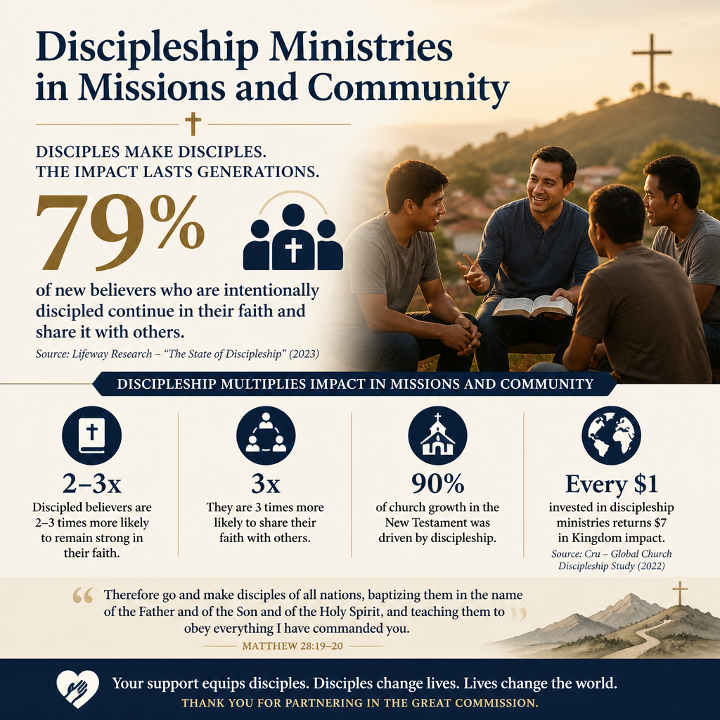 Discipleship Ministries in Missions and Community statistics