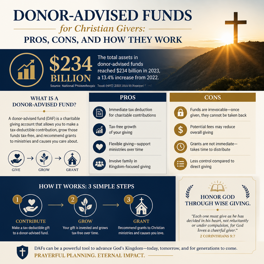 Donor-Advised Funds for Christian Givers: Pros, Cons, and How They Work statistics