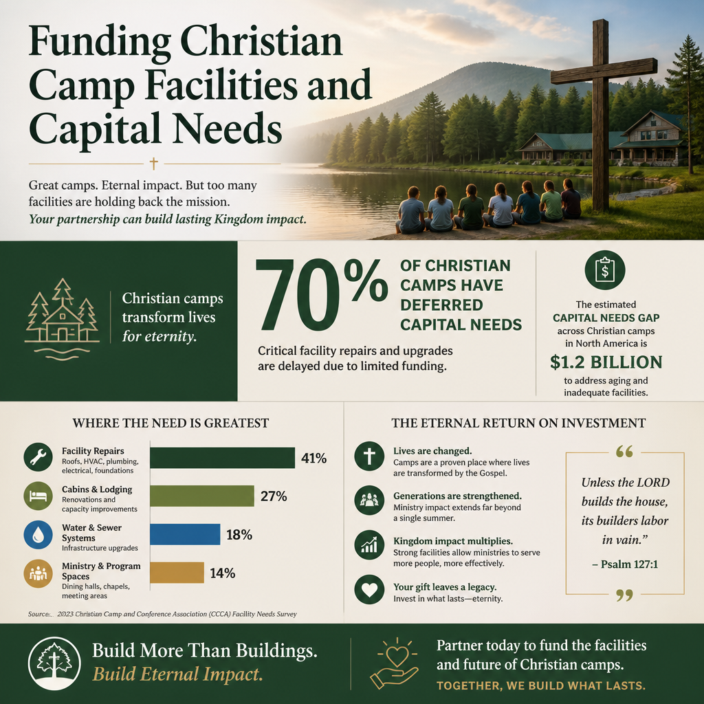 Funding Christian Camp Facilities and Capital Needs statistics