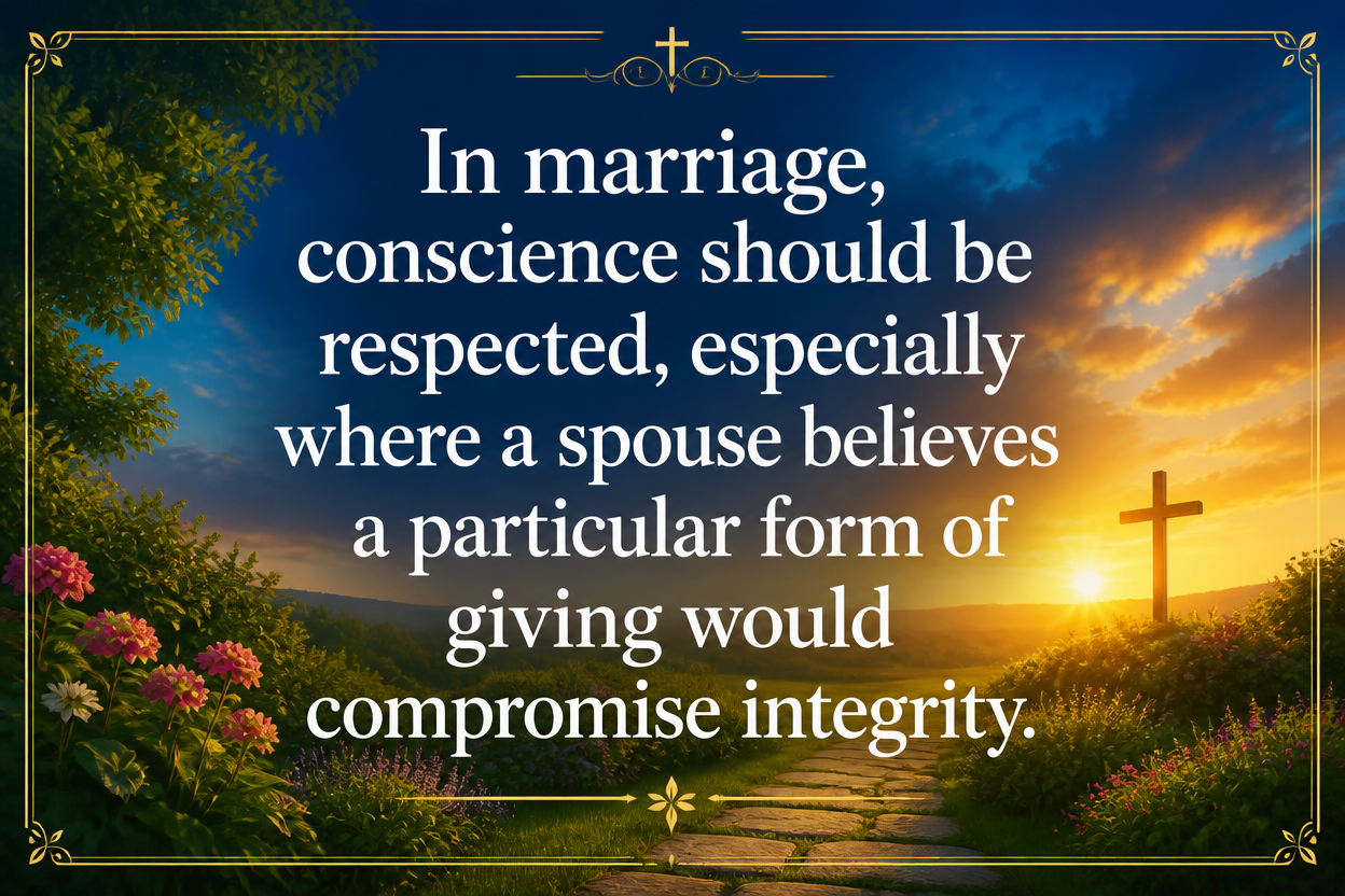 Key insight about Giving as a Couple: When You and Your Spouse Disagree About Where to Give