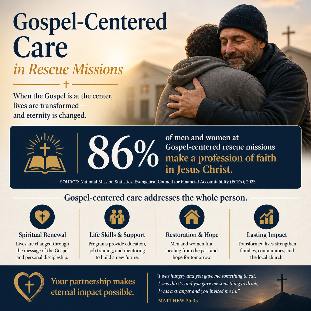 Gospel-Centered Care in Rescue Missions statistics