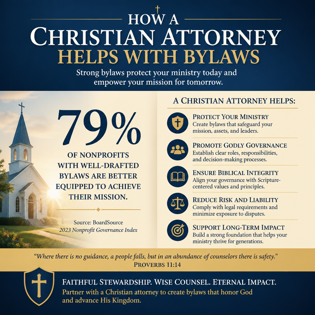 How a Christian attorney helps with bylaws statistics