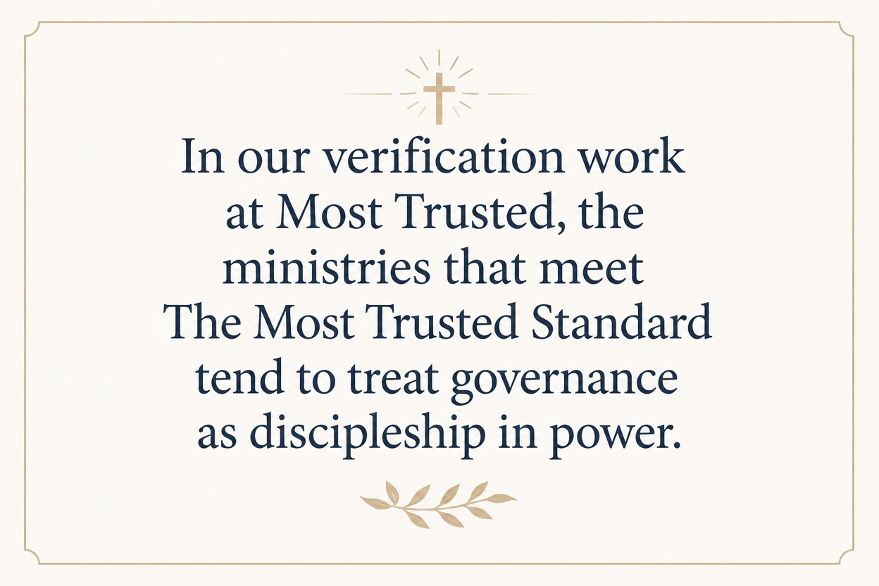 Key insight about How are Bible translation ministries held accountable