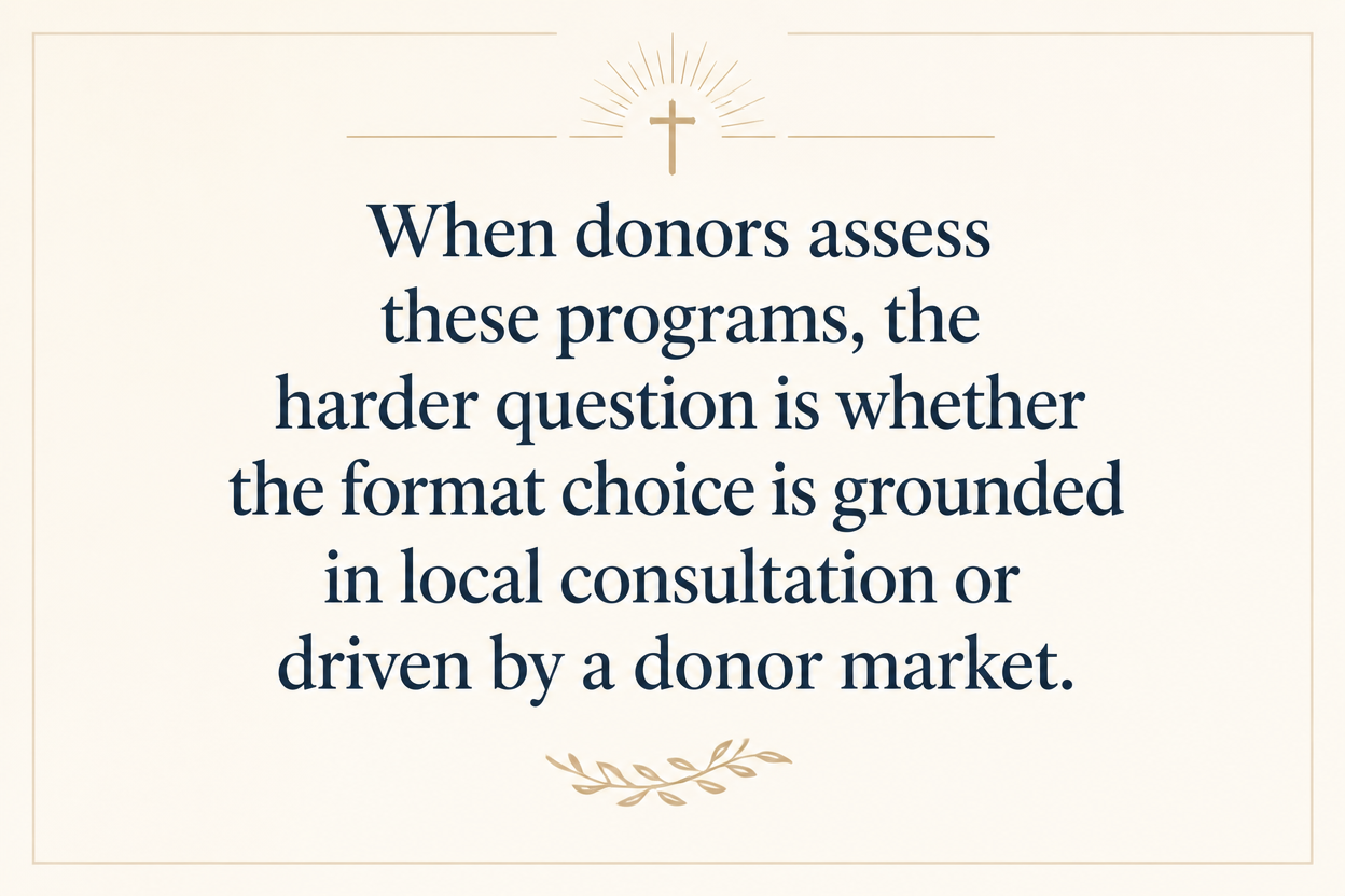 Key insight about How Bible distribution ministries handle literacy barriers