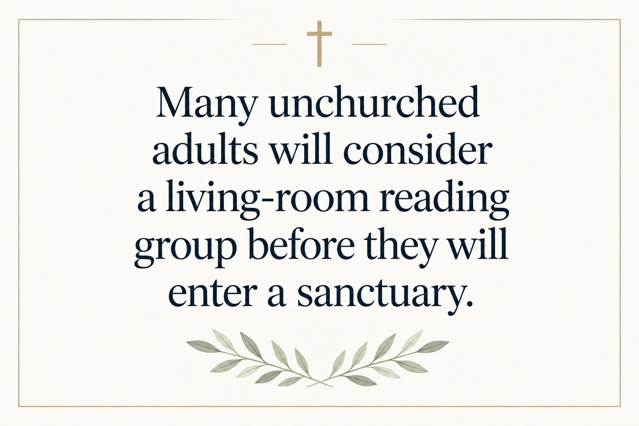 Key insight about How Bible engagement ministries reach unchurched adults