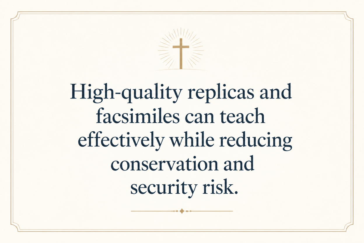Key insight about How biblical museum traveling exhibits work