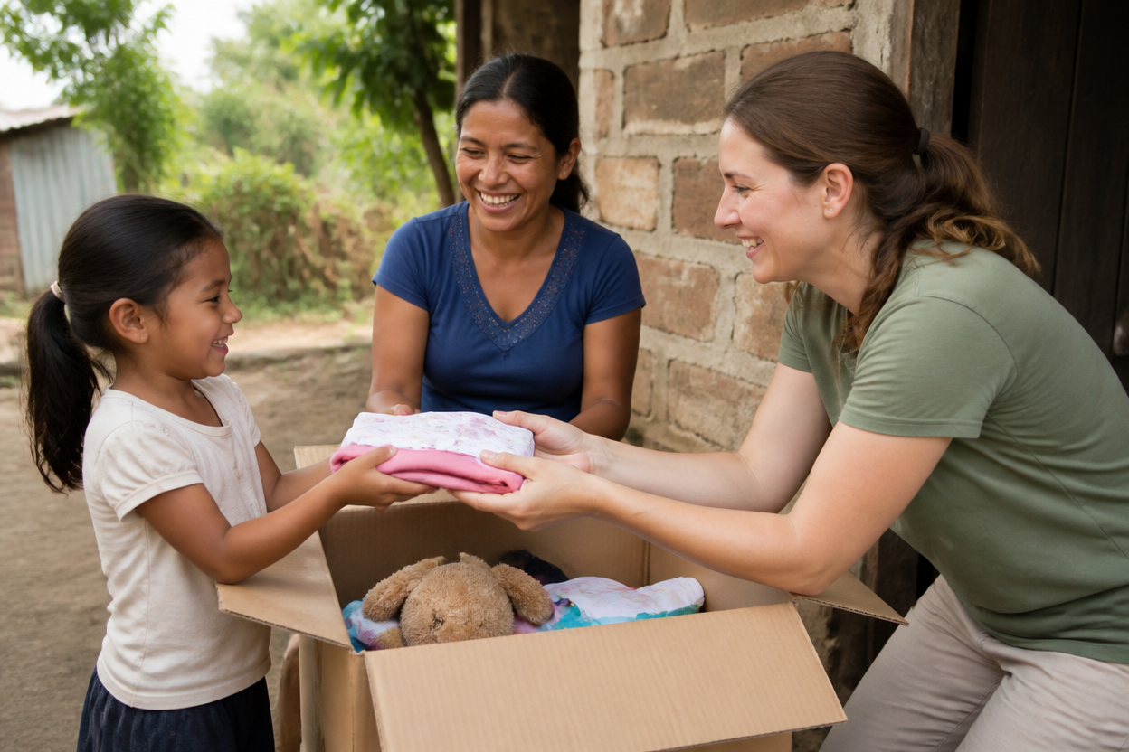 Guide to How child sponsorship ministries handle gifts and packages