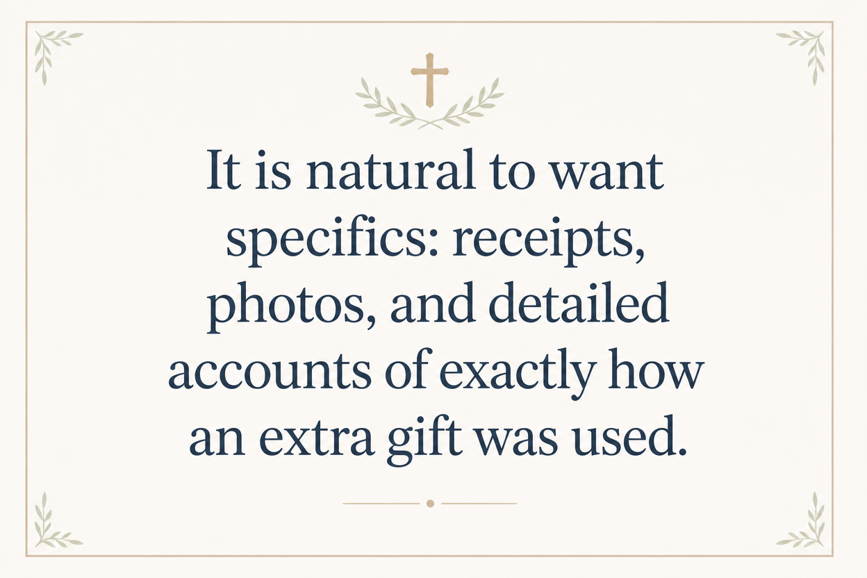 Key insight about How child sponsorship ministries handle gifts and packages
