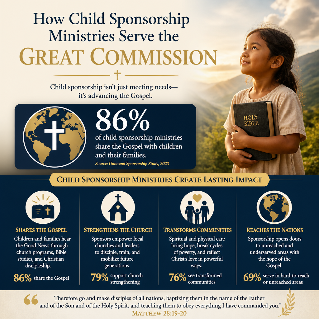 How child sponsorship ministries serve the Great Commission statistics