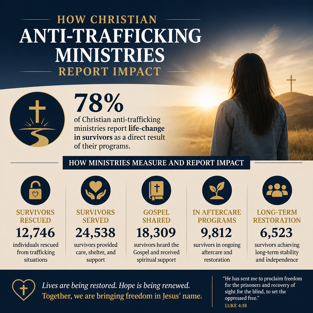 How Christian anti-trafficking ministries report impact statistics