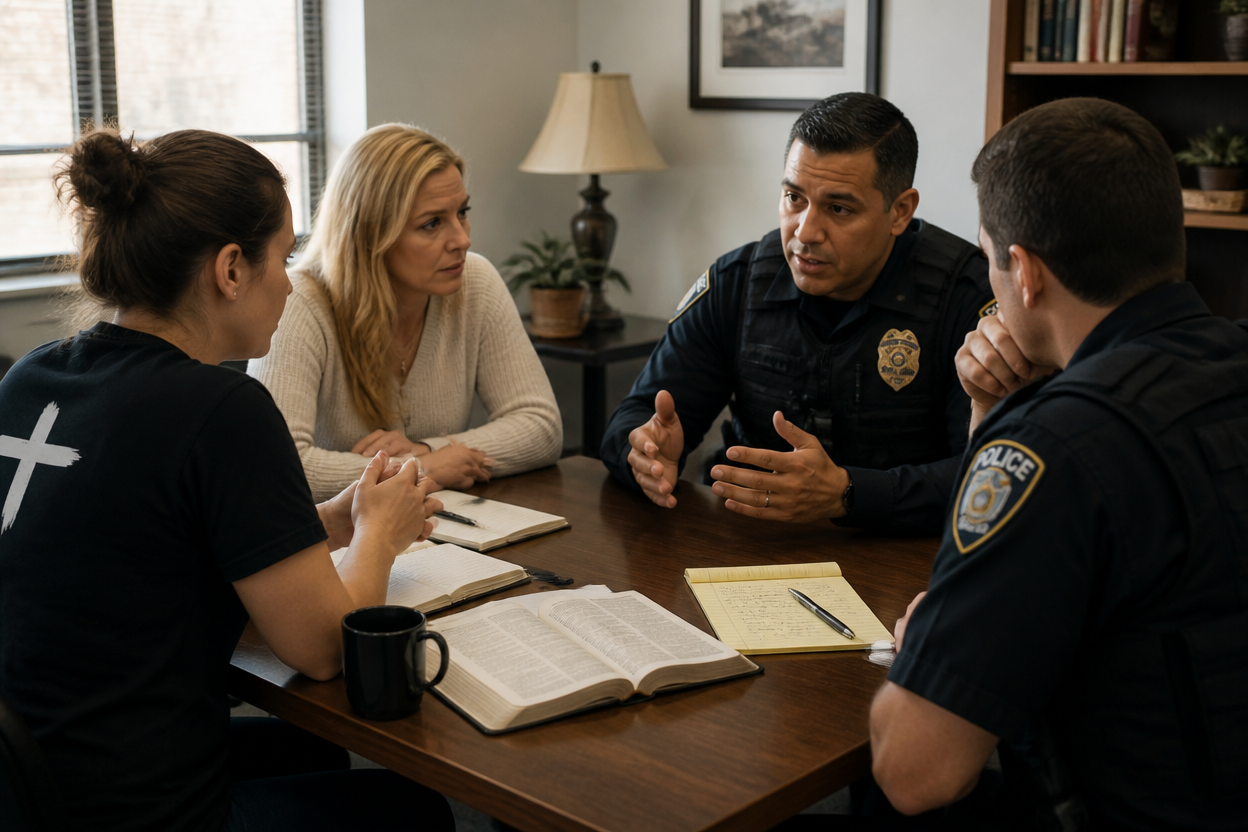 Guide to How Christian anti-trafficking ministries work with law enforcement