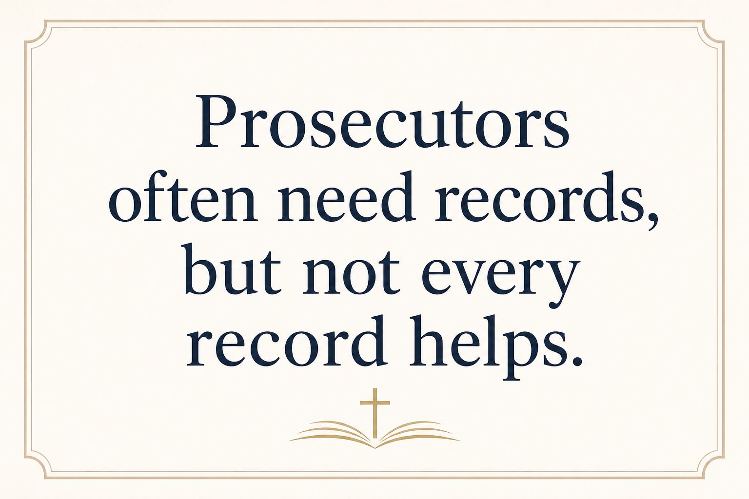 Key insight about How Christian anti-trafficking ministries work with prosecutors