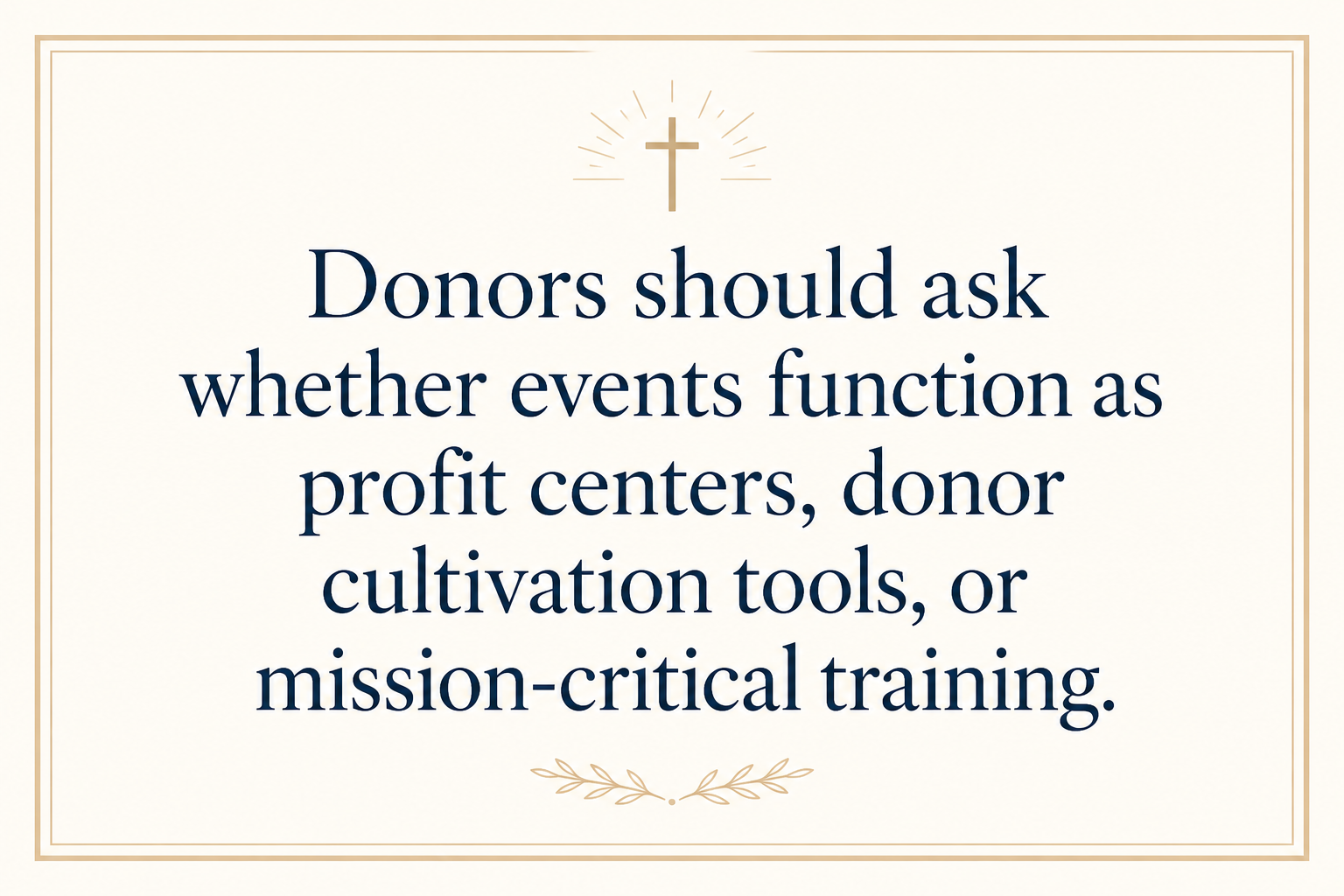 Key insight about How Christian apologetics ministries spend donations