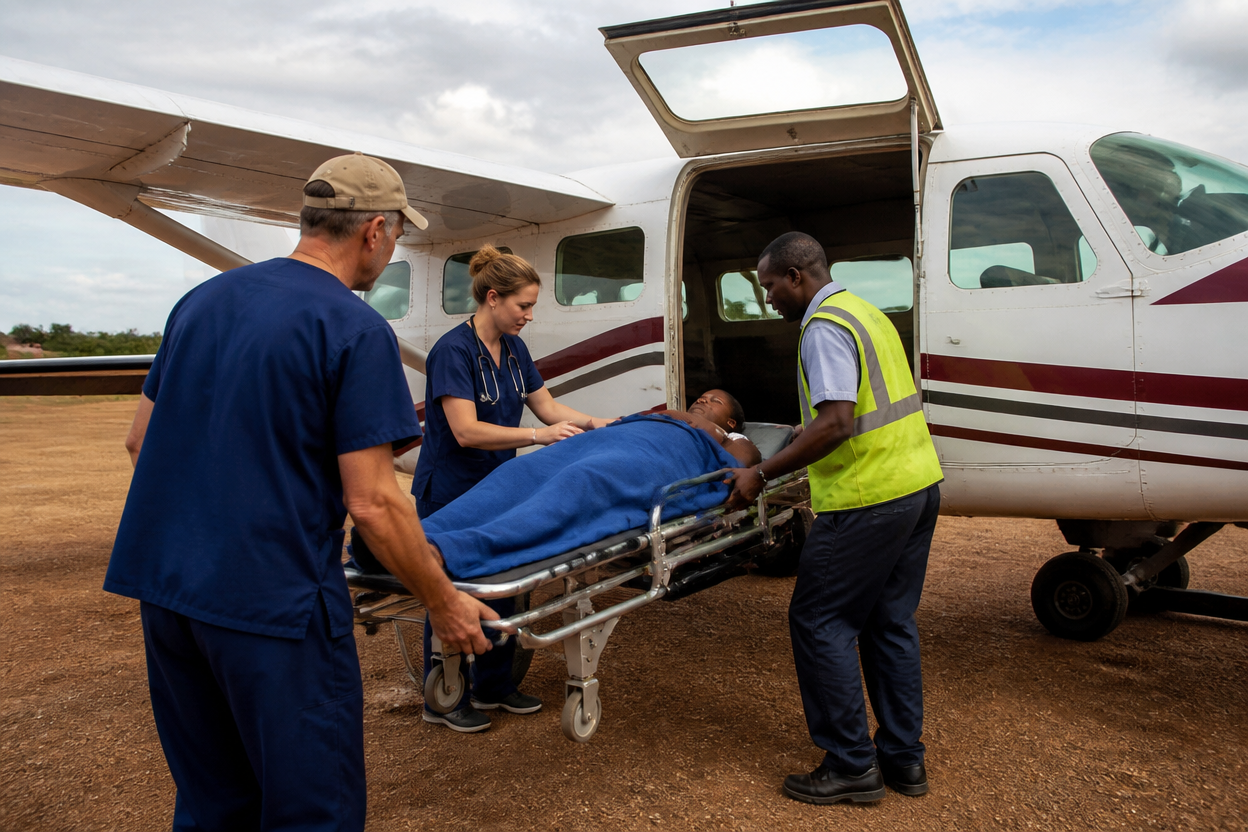 Guide to How Christian aviation ministries conduct medical evacuations