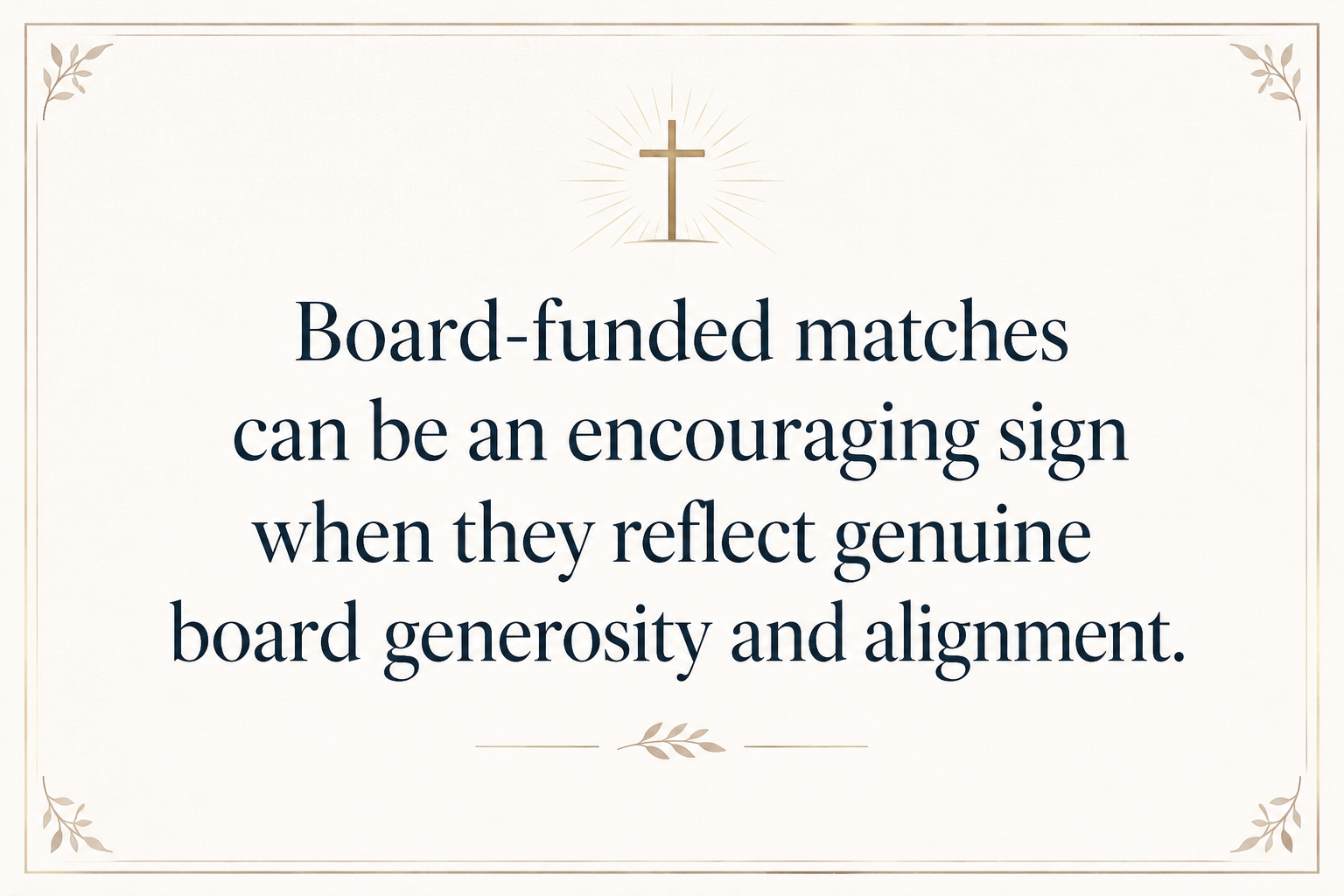 Key insight about How Christian camps use matching gifts for capital projects