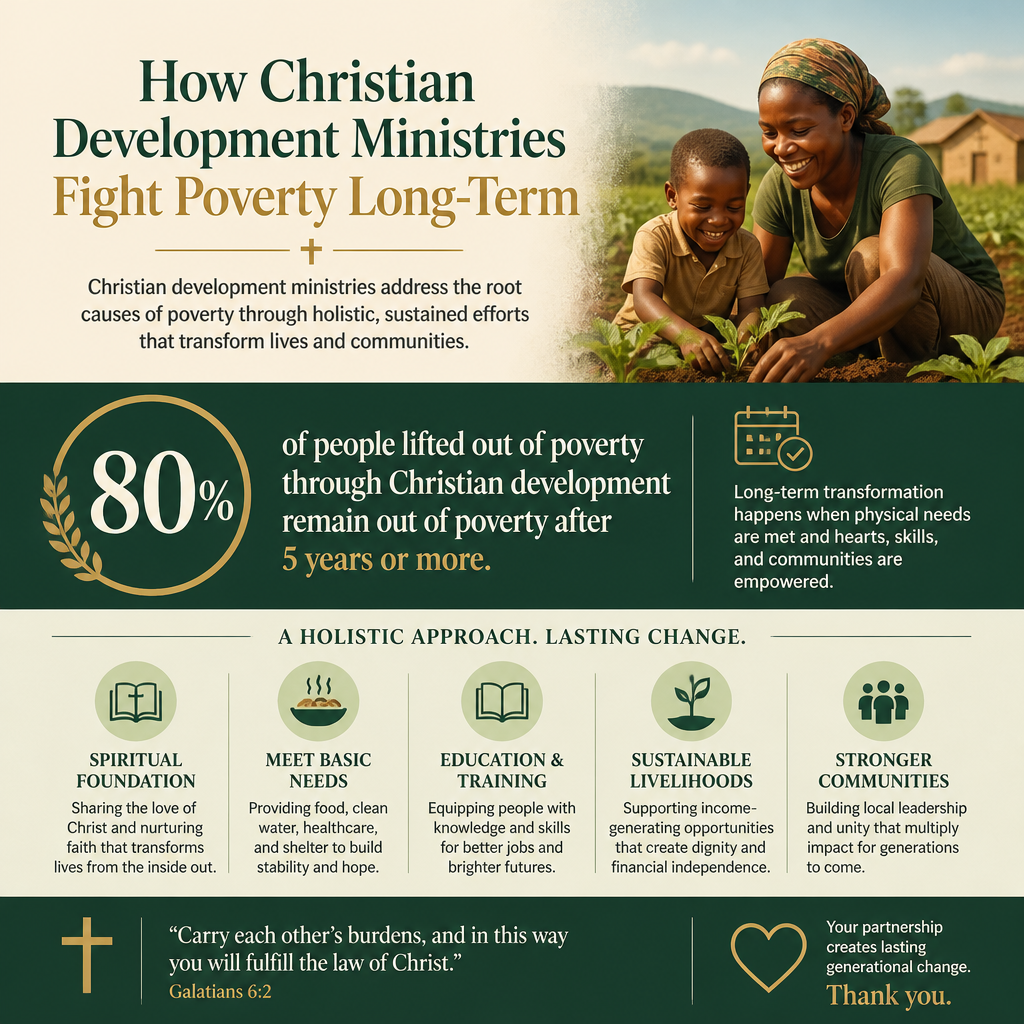 How Christian development ministries fight poverty long-term statistics