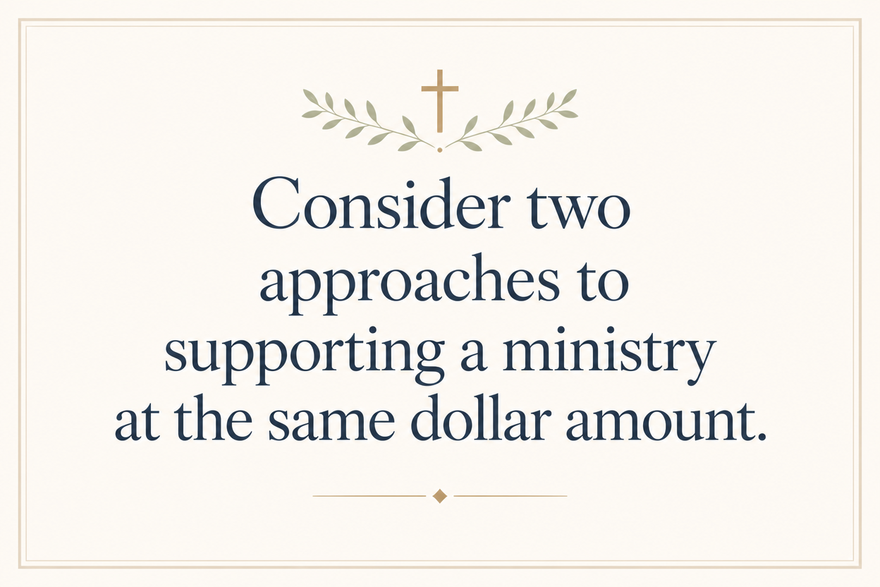 Key insight about How Christian donations affect capital gains taxes