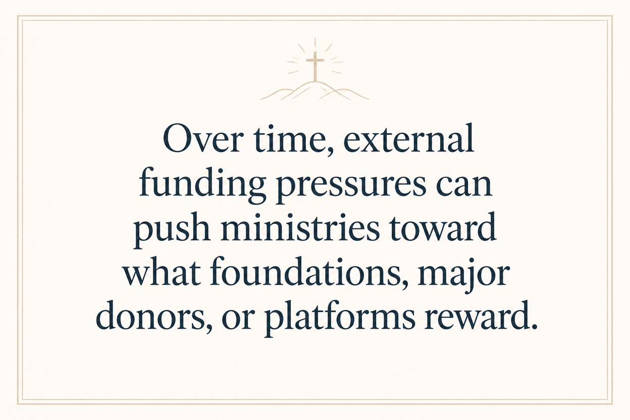 Key insight about How Christian donors choose ministries to fund