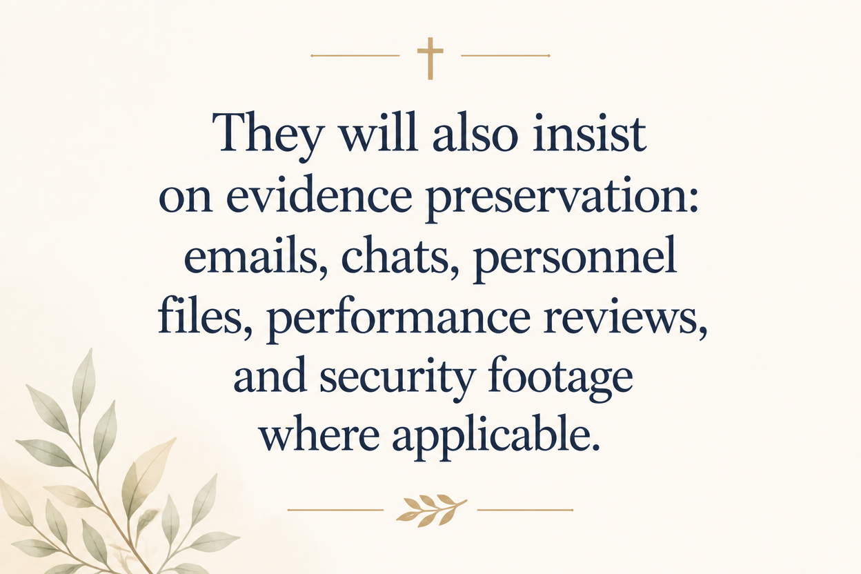 Key insight about How Christian legal services handle employment disputes