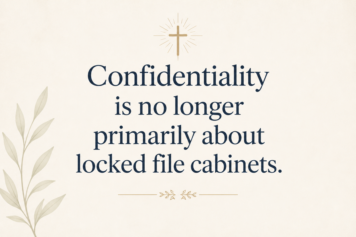 Key insight about How Christian mediation ministries protect confidentiality and ethics