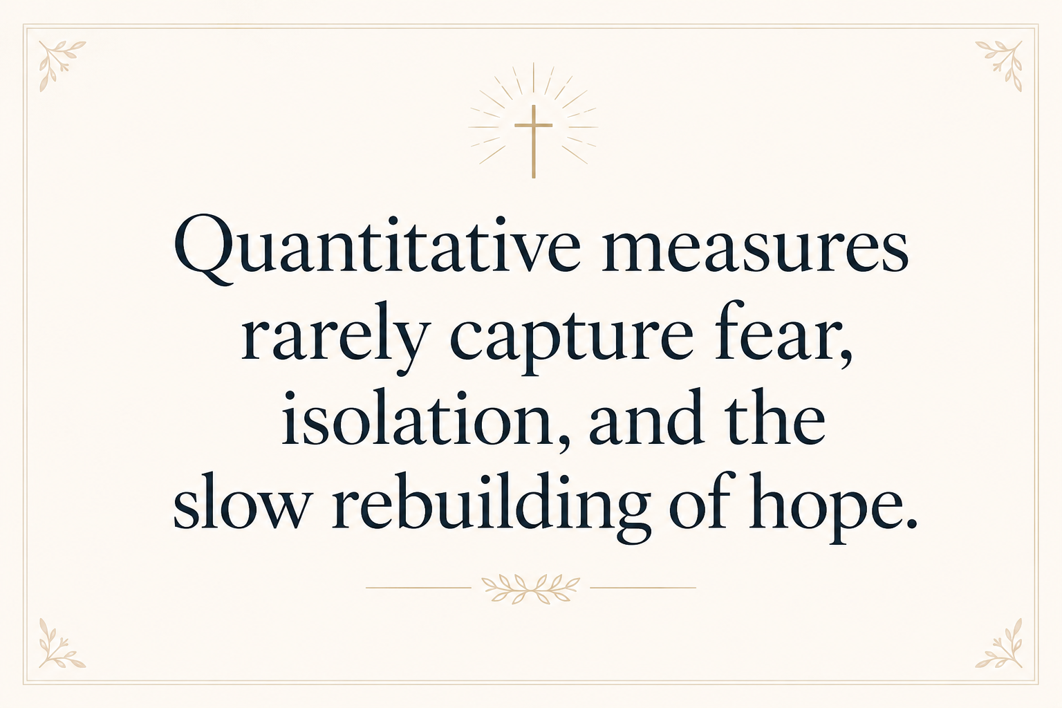 Key insight about How Christian Medical Ministries Measure Impact