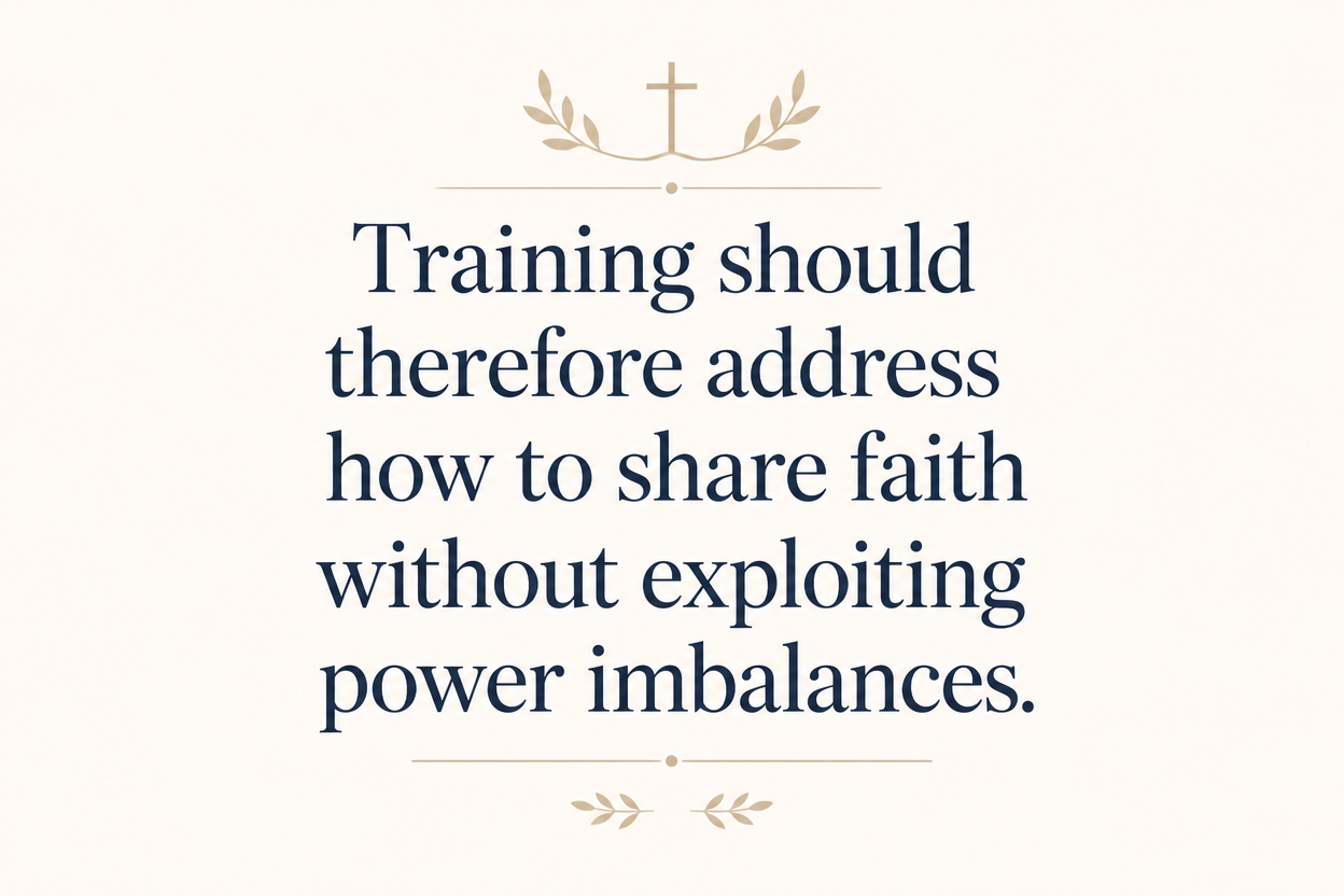 Key insight about How Christian medical ministries train medical missionaries