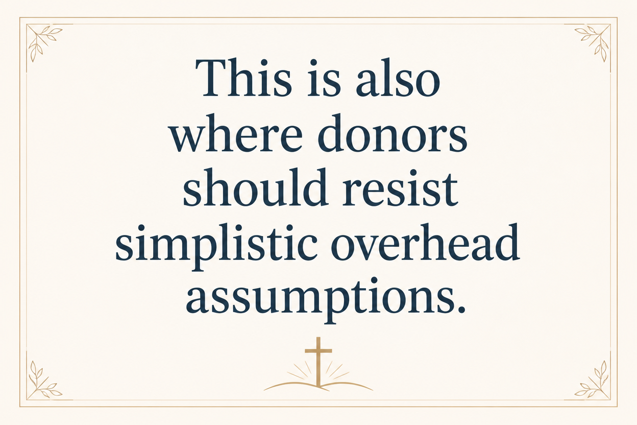 Key insight about How Christian medical ministries update donor policies