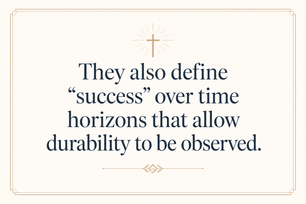 Key insight about How Christian recovery ministries define lasting sobriety