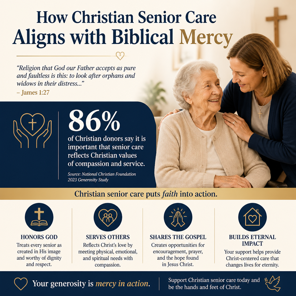 How Christian senior care aligns with biblical mercy statistics