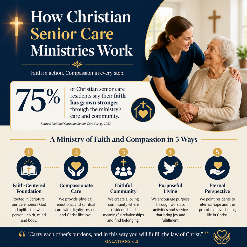 How Christian Senior Care Ministries Work statistics