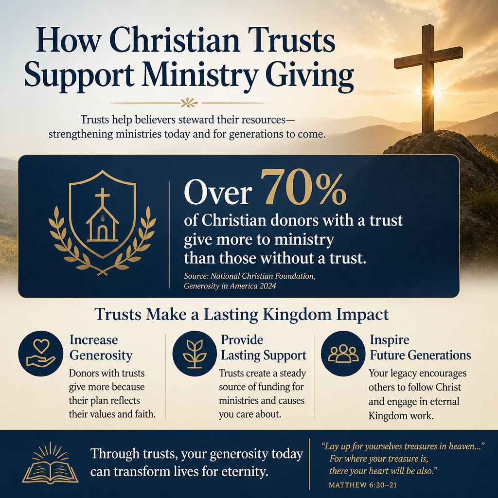 How Christian trusts support ministry giving statistics