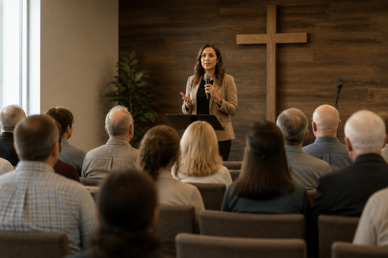 Guide to How churches can engage Christian anti-trafficking speakers