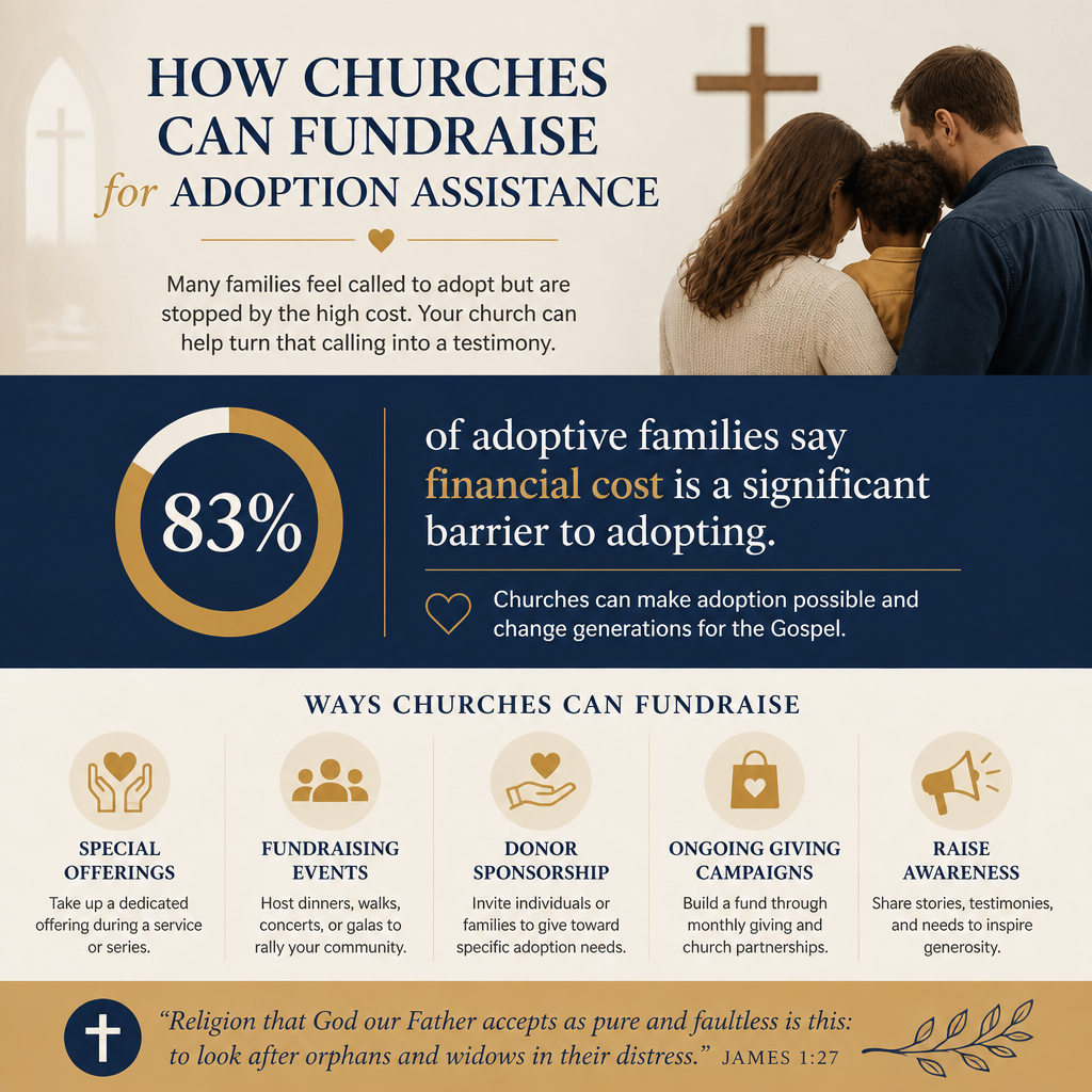 How churches can fundraise for adoption assistance statistics
