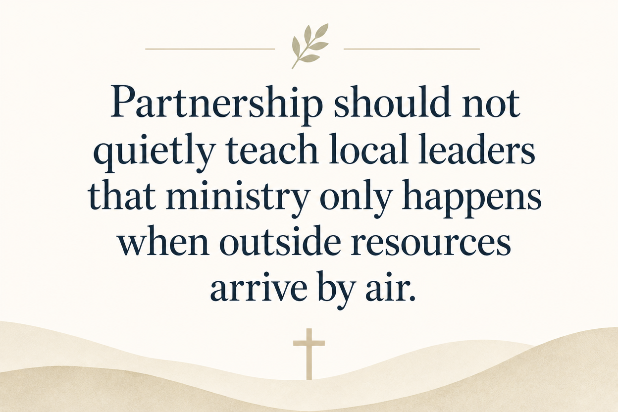 Key insight about How churches can partner with Christian aviation ministries