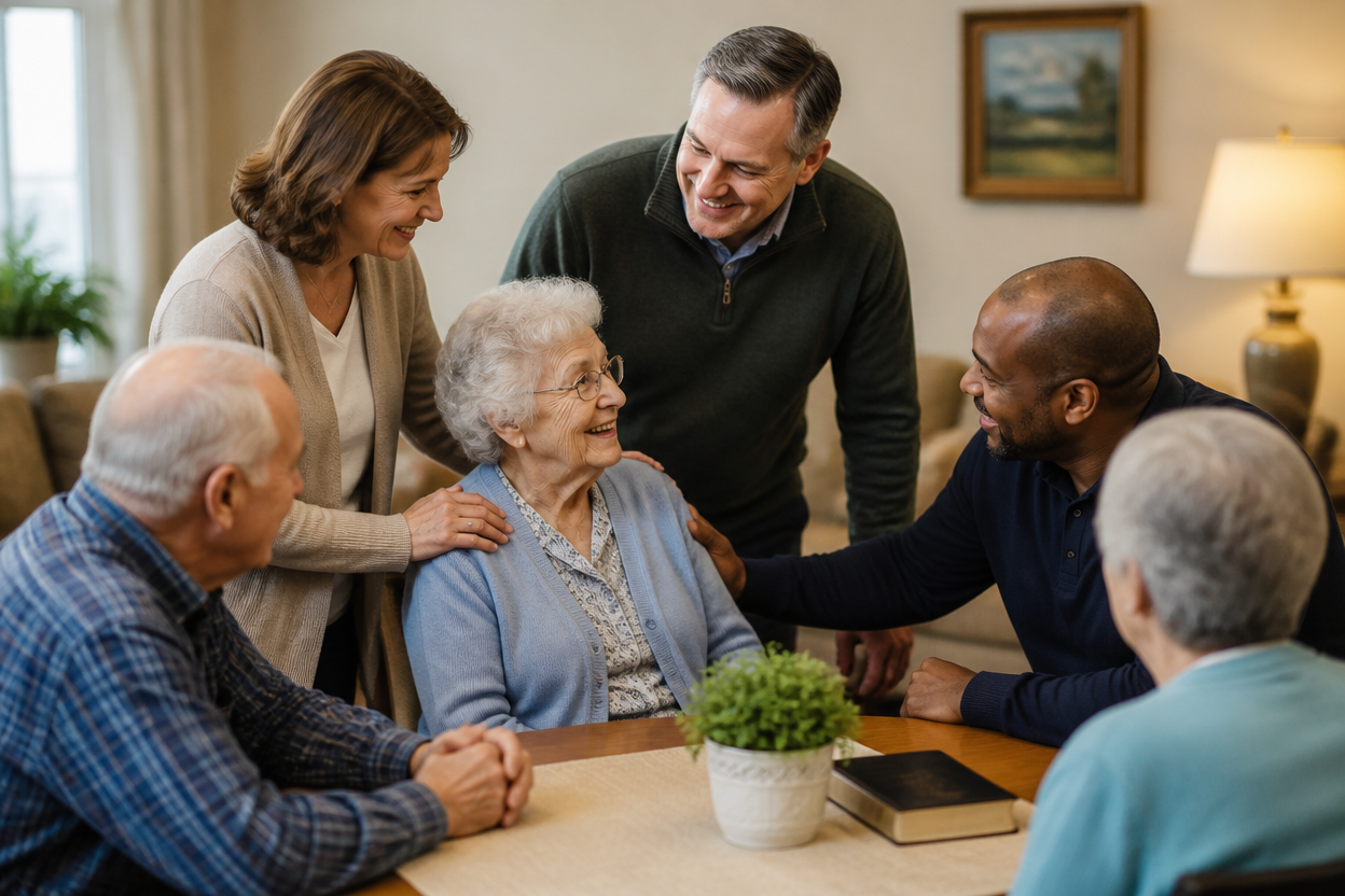 Guide to How churches can partner with Christian senior care ministries