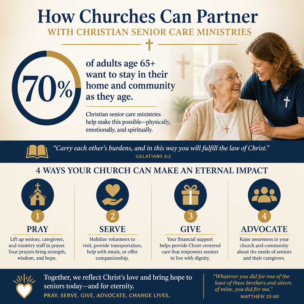 How churches can partner with Christian senior care ministries statistics