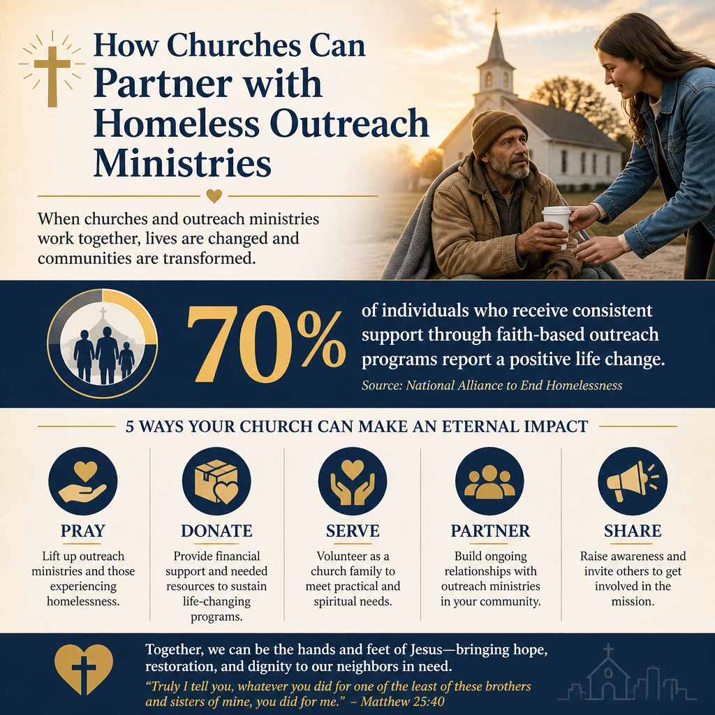 How churches can partner with homeless outreach ministries statistics