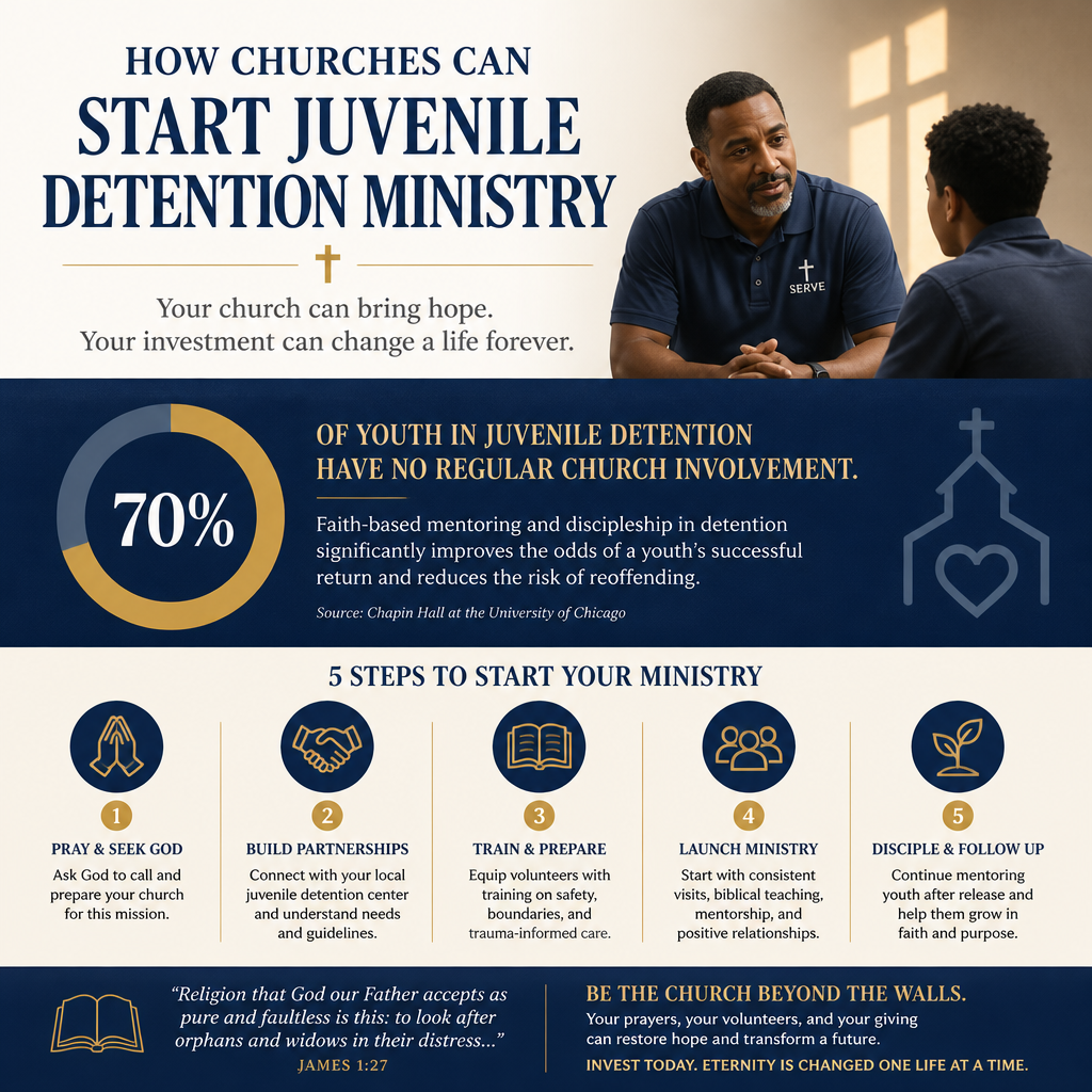 How churches can start juvenile detention ministry statistics