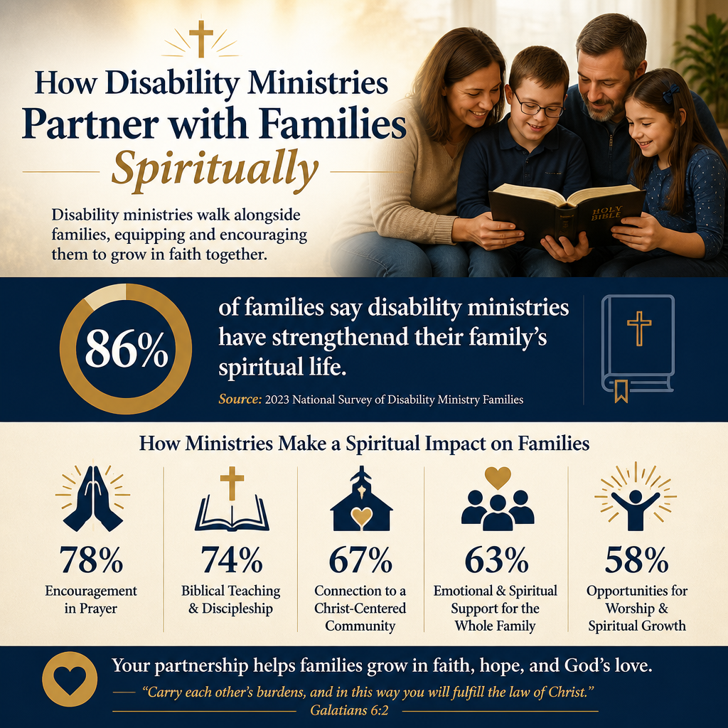 How disability ministries partner with families spiritually statistics