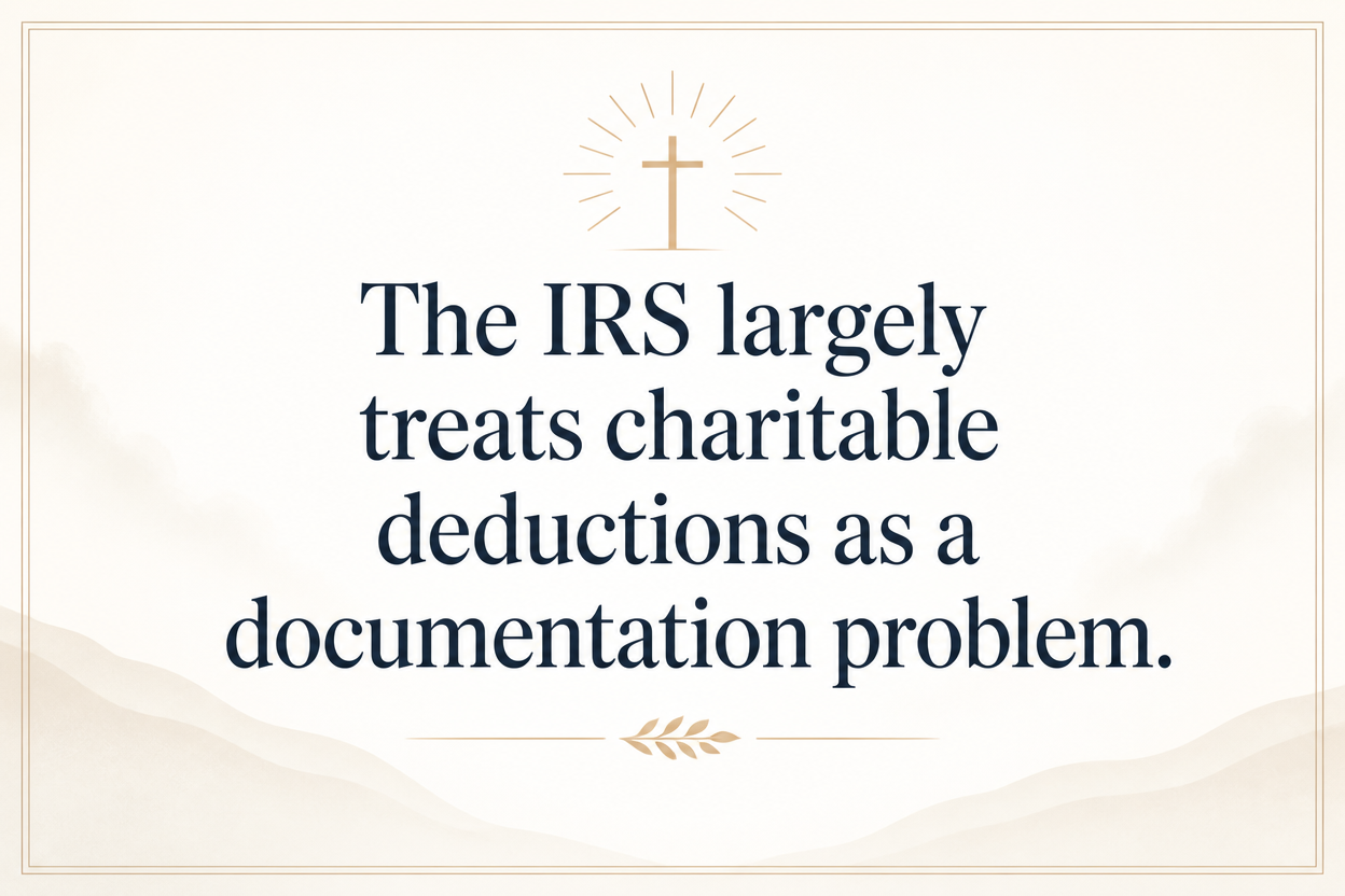 Key insight about How do Christian donors maximize charitable deductions