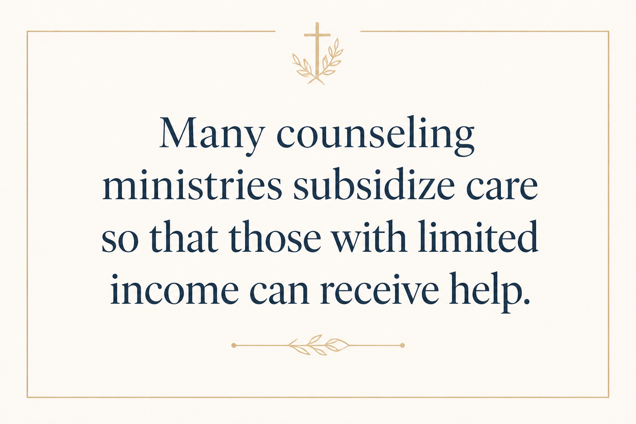 Key insight about How donor-advised funds support Christian counseling ministries