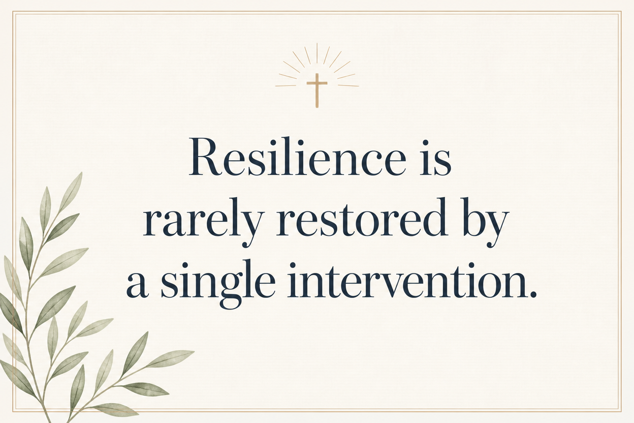 Key insight about How donor support strengthens pastor resilience