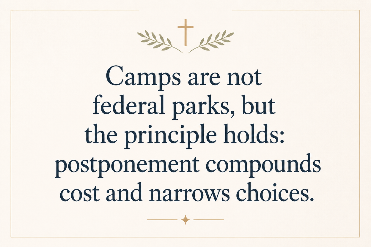Key insight about How donors can fund Christian camp renovations